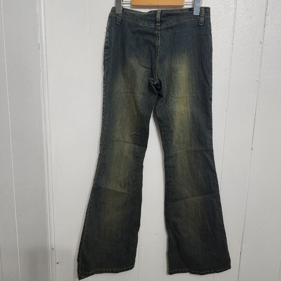 Angels Y2K Flare Leg Jean size 28"x30" - Picture 2 of 5